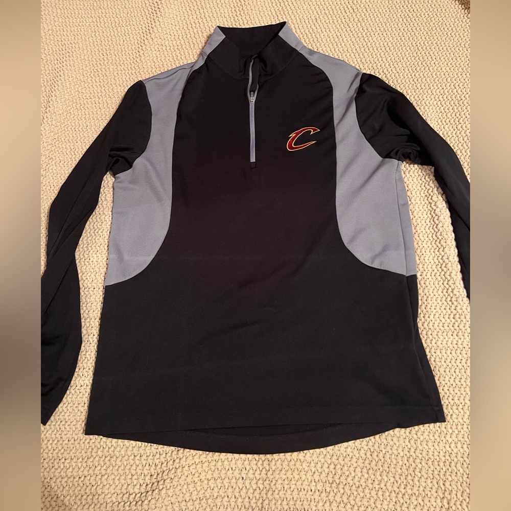 Cleveland Cavaliers QuarterZip Size Medium